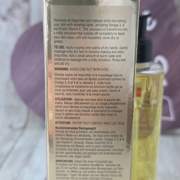 Elizabeth Arden Ceramide Replenishing Cleansing Oil 6.6 fl oz - Picture 3 of 4